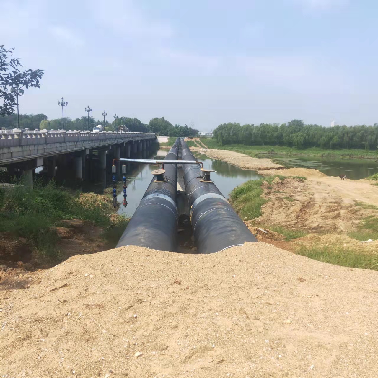 南昌管道长距离内部除垢输油管道清洗